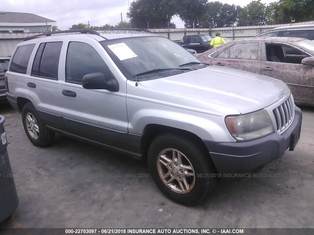 1J4GX48S34C436119 - 2004 JEEP GRAND CHEROKEE LAREDO/COLUMBIA/FREEDOM SILVER photo 1