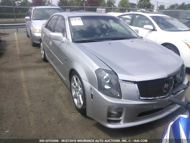 1G6DN57S540169561 - 2004 CADILLAC CTS-V SILVER photo 1