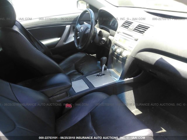 4T1BK46K47U513690 - 2007 TOYOTA CAMRY NEW GENERAT LE/XLE/SE BLACK photo 5