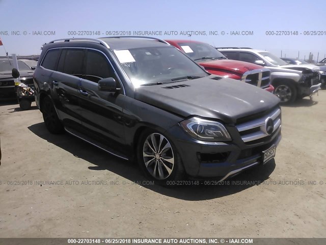 4JGDF7CE8DA130510 - 2013 MERCEDES-BENZ GL 450 4MATIC GRAY photo 1