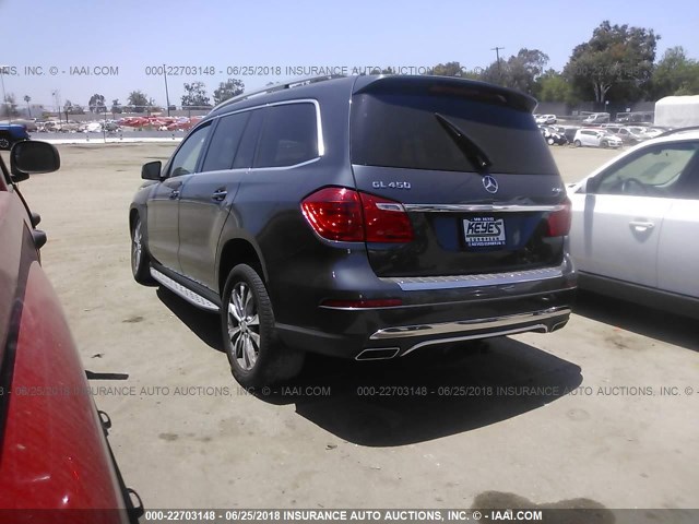 4JGDF7CE8DA130510 - 2013 MERCEDES-BENZ GL 450 4MATIC GRAY photo 3