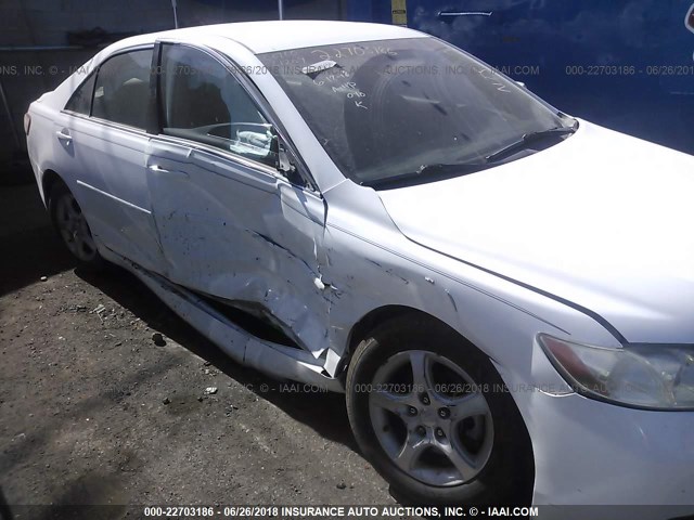 4T1BE46K17U573398 - 2007 TOYOTA CAMRY NEW GENERAT CE/LE/XLE/SE WHITE photo 6