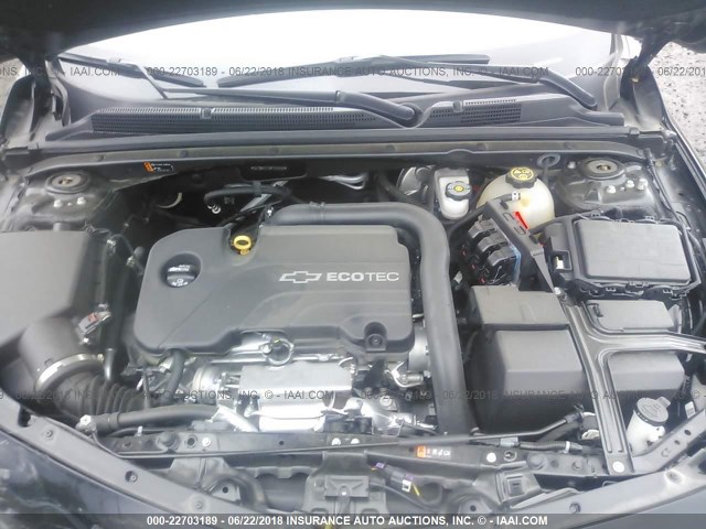 1G1ZB5ST2HF255255 - 2017 CHEVROLET MALIBU LS BLACK photo 10