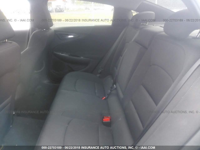 1G1ZB5ST2HF255255 - 2017 CHEVROLET MALIBU LS BLACK photo 8