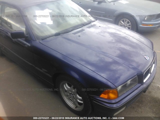 WBABG1325TET00838 - 1996 BMW 328 IS BLUE photo 1