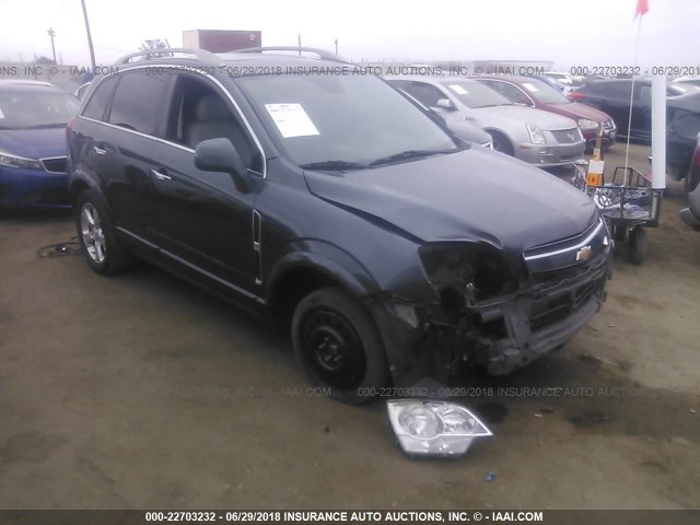 3GNAL4EK9DS614211 - 2013 CHEVROLET CAPTIVA LTZ GRAY photo 1