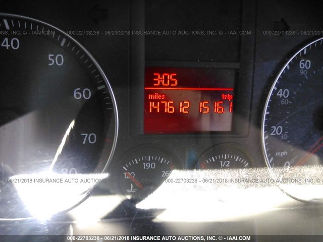 3VWRJ71K09M088861 - 2009 VOLKSWAGEN JETTA WOLFSBURG 黑色 照片 7