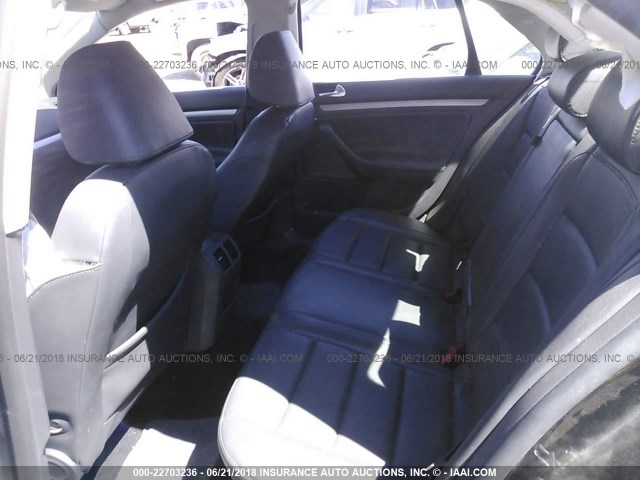 3VWRJ71K09M088861 - 2009 VOLKSWAGEN JETTA WOLFSBURG 黑色 照片 8