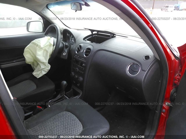 3GNCA13BX9S644020 - 2009 CHEVROLET HHR LS Qırmızı foto 5