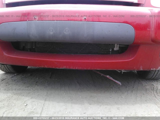 3GNCA13BX9S644020 - 2009 CHEVROLET HHR LS Qırmızı foto 6