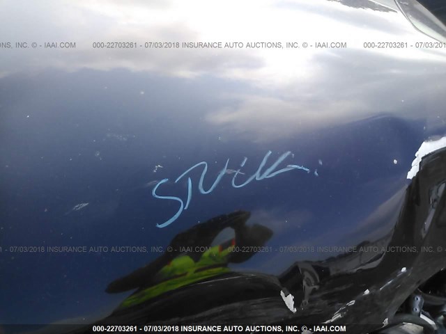 WBANF33576CS38526 - 2006 BMW 525 XI BLUE photo 10