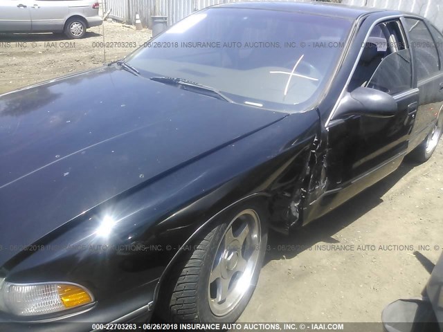 1G1BL52P9TR135056 - 1996 CHEVROLET CAPRICE / IMPALA CLASSIC/SS 黑色 照片 6