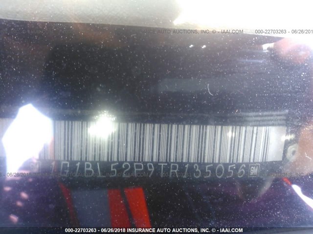 1G1BL52P9TR135056 - 1996 CHEVROLET CAPRICE / IMPALA CLASSIC/SS 黑色 照片 9