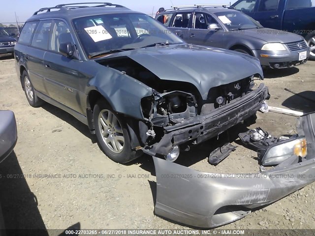 4S3BH675027610609 - 2002 SUBARU LEGACY OUTBACK AWP 绿色 照片 1