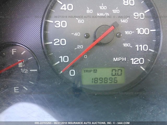 4S3BH675027610609 - 2002 SUBARU LEGACY OUTBACK AWP 绿色 照片 7