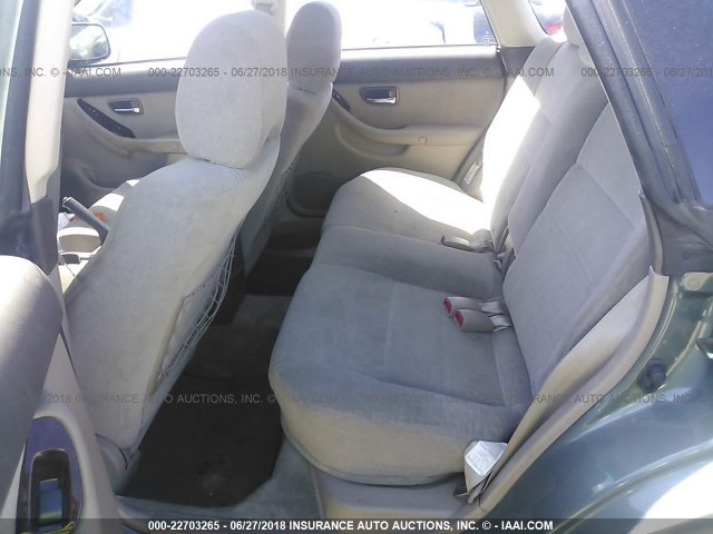 4S3BH675027610609 - 2002 SUBARU LEGACY OUTBACK AWP 绿色 照片 8