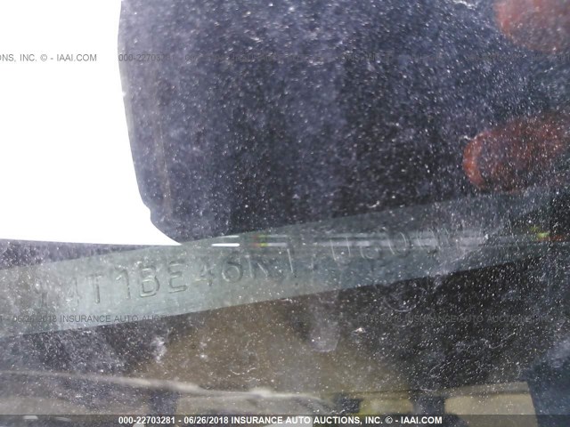 4T1BE46K17U600874 - 2007 TOYOTA CAMRY NEW GENERAT CE/LE/XLE/SE GOLD photo 9