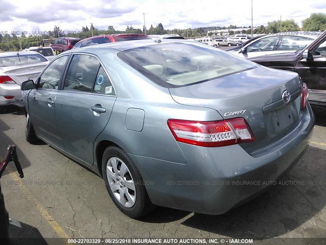 4T4BF3EKXBR113566 - 2011 TOYOTA CAMRY SE/LE/XLE ტურკოუსი ფოტო 3