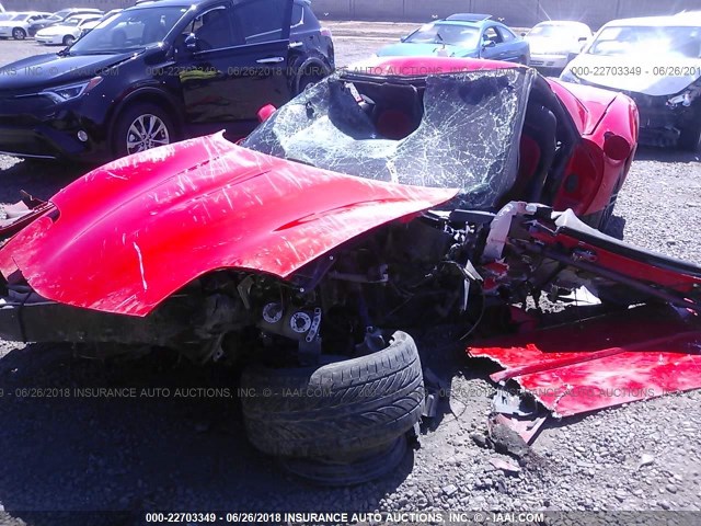 1G1YY12SX35106200 - 2003 CHEVROLET CORVETTE Z06 RED photo 6