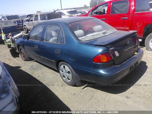 1NXBR12E4WZ037742 - 1998 TOYOTA COROLLA VE/CE/LE BLUE photo 3