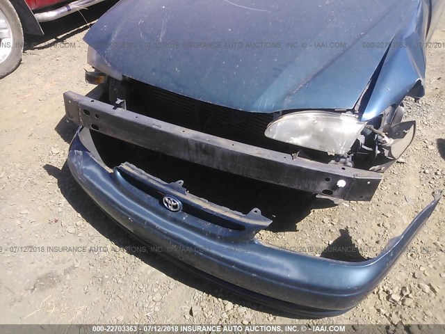 1NXBR12E4WZ037742 - 1998 TOYOTA COROLLA VE/CE/LE BLUE photo 6