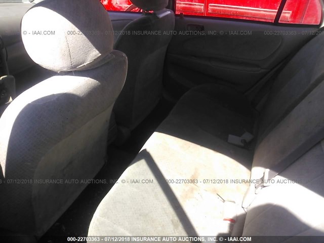 1NXBR12E4WZ037742 - 1998 TOYOTA COROLLA VE/CE/LE BLUE photo 8