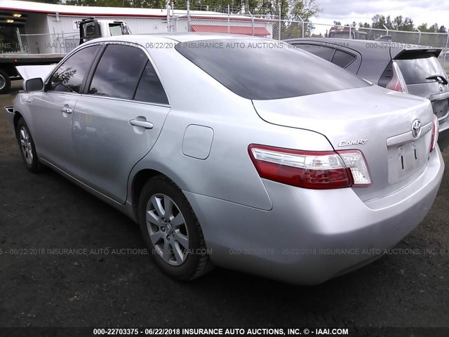 JTNBB46K873036672 - 2007 TOYOTA CAMRY NEW GENERATION HYBRID WHITE photo 3