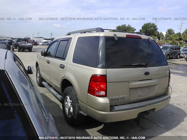 1FMZU63K95UC03220 - 2005 FORD EXPLORER XLT/XLT SPORT/NBX 香槟色 照片 3