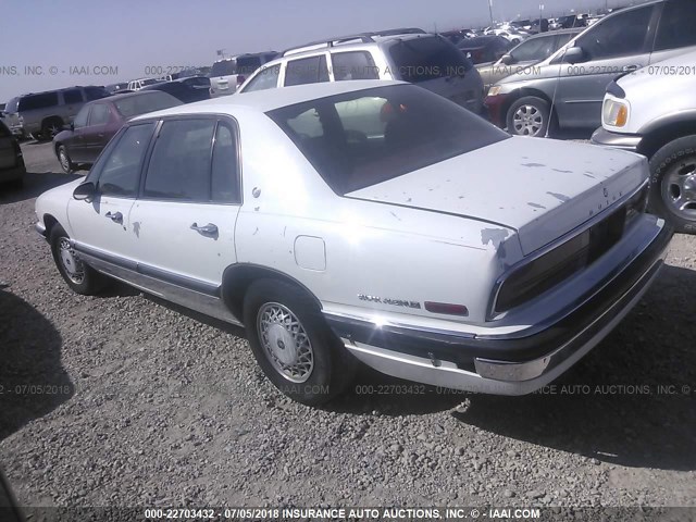 1G4CW53L7P1644075 - 1993 BUICK PARK AVENUE  WHITE photo 3