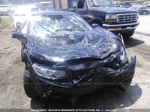 19XFC1F79GE036153 - 2016 HONDA CIVIC EXL BLACK photo 6