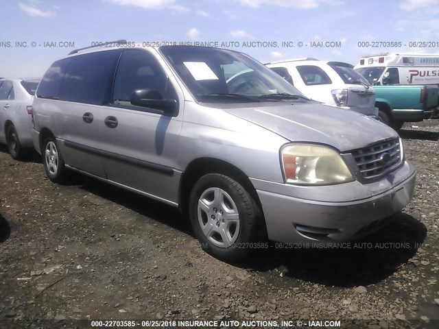 2FMZA51696BA40214 - 2006 FORD FREESTAR SE SILVER photo 1