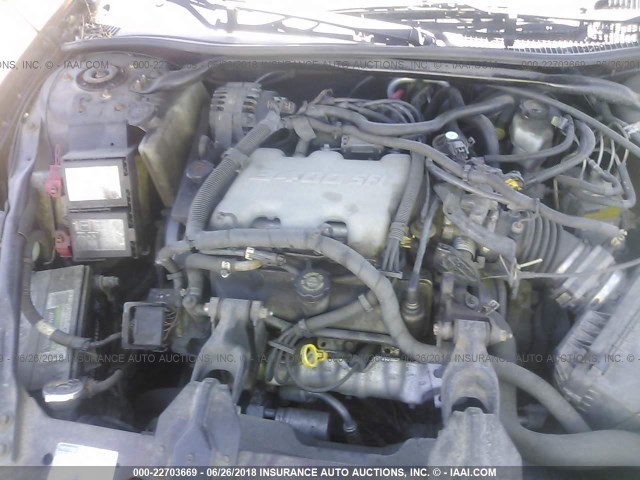 2G1WW12E7Y9191904 - 2000 CHEVROLET MONTE CARLO LS წითელი ფოტო 10