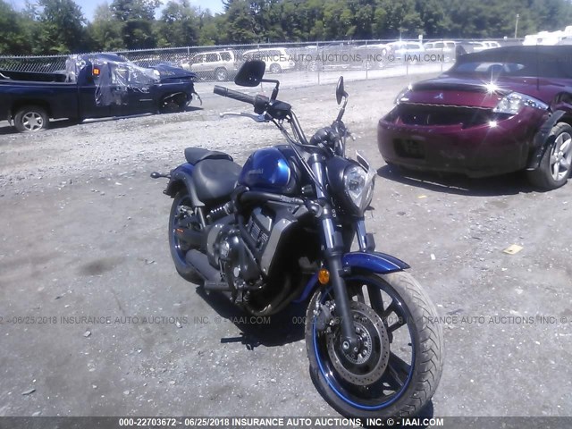 JKAENEB11GDA09669 - 2016 KAWASAKI EN650 B 蓝色 照片 1