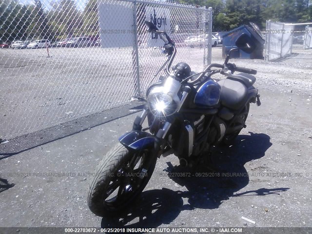 JKAENEB11GDA09669 - 2016 KAWASAKI EN650 B 蓝色 照片 2