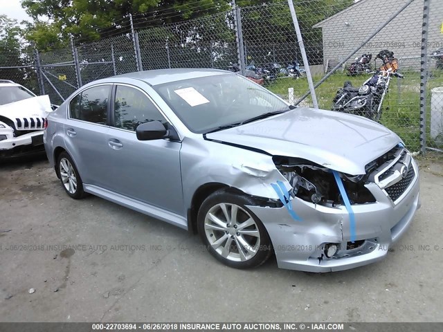 4S3BMCA69E3030833 - 2014 SUBARU LEGACY 2.5I Light Blue photo 1