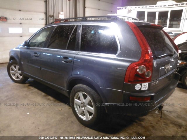 YV1CZ592451185086 - 2005 VOLVO XC90 GRAY photo 3