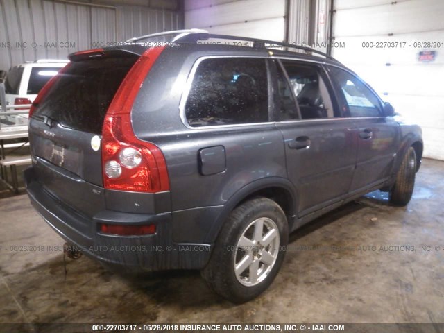 YV1CZ592451185086 - 2005 VOLVO XC90 GRAY photo 4
