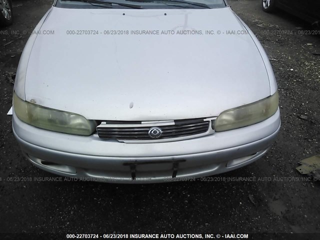 1YVGE22A2P5135683 - 1993 MAZDA 626 DX/LX SILVER photo 6