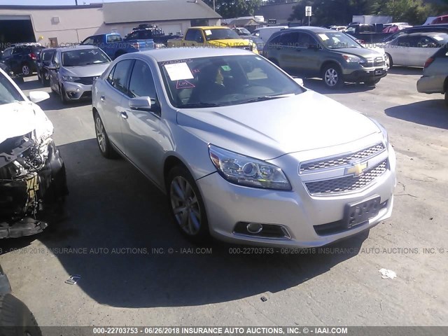 1G11H5SA6DF285329 - 2013 CHEVROLET MALIBU LTZ 银色 照片 1