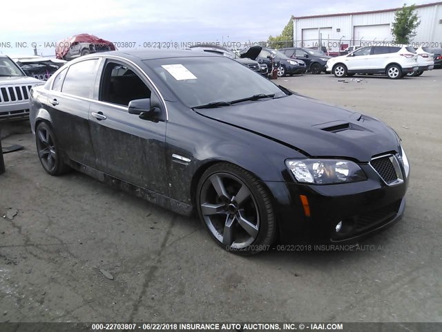 6G2EC57Y39L206213 - 2009 PONTIAC G8 GT BLACK photo 1