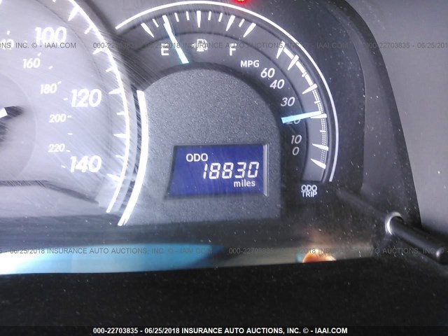 4T4BF1FK0DR280542 - 2013 TOYOTA CAMRY L/SE/LE/XLE 银色 照片 7