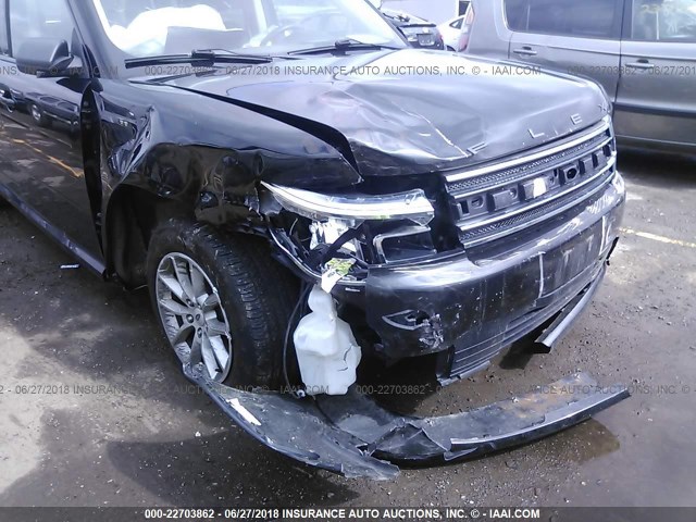 2FMGK5B83DBD20549 - 2013 FORD FLEX SE BLACK photo 6