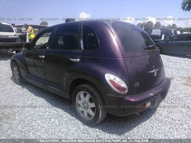 3C8FY68B85T598584 - 2005 CHRYSLER PT CRUISER LIMITED PURPLE photo 3