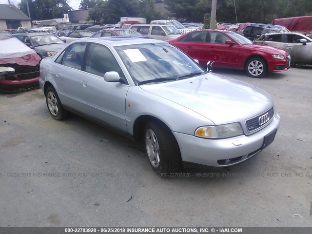 WAUED28D1WA102081 - 1998 AUDI A4 2.8 QUATTRO SILVER photo 1