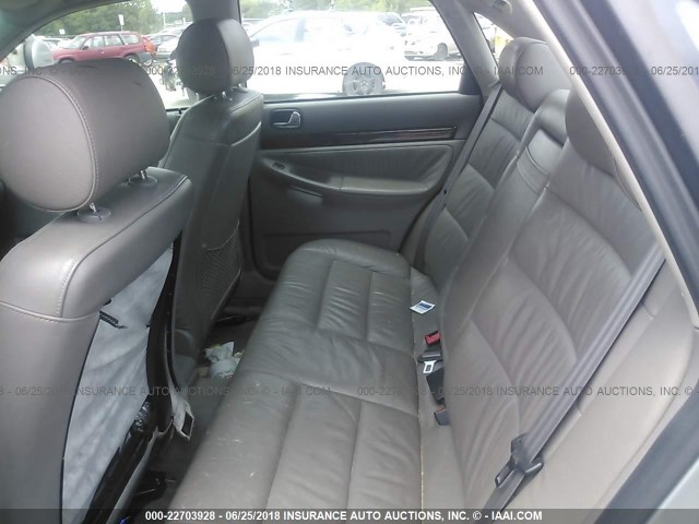 WAUED28D1WA102081 - 1998 AUDI A4 2.8 QUATTRO SILVER photo 8