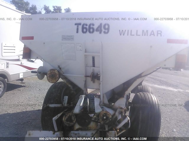 AGCWS600VNT001146 - 2000 WILLMAR SPREADER  WHITE photo 8