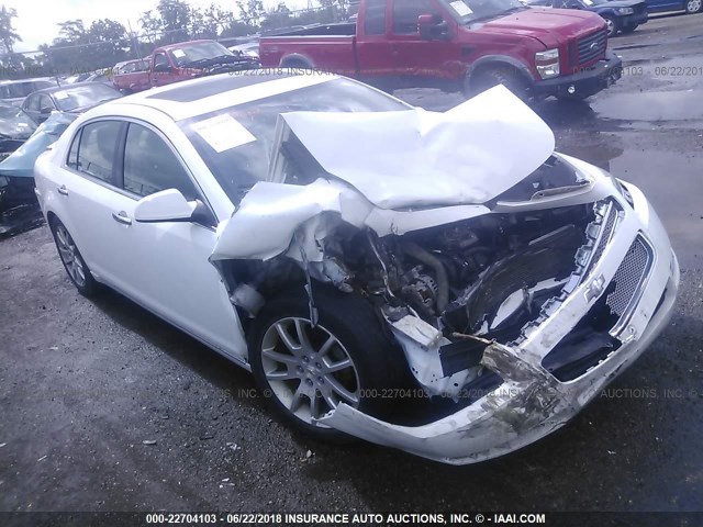 1G1ZE5E15BF203319 - 2011 CHEVROLET MALIBU LTZ 白色 照片 1