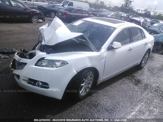 1G1ZE5E15BF203319 - 2011 CHEVROLET MALIBU LTZ 白色 照片 2