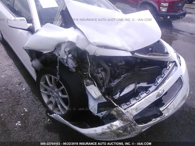 1G1ZE5E15BF203319 - 2011 CHEVROLET MALIBU LTZ 白色 照片 6