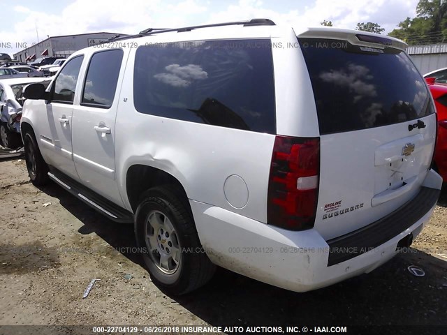 1GNFC16027R235947 - 2007 CHEVROLET SUBURBAN C1500 WHITE photo 3